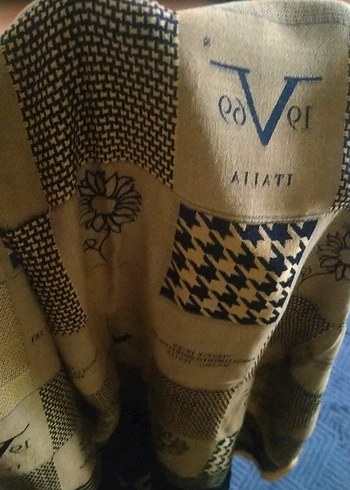 Sarı Siyah Bohem Tarz Kadın Şal - Görsel 2