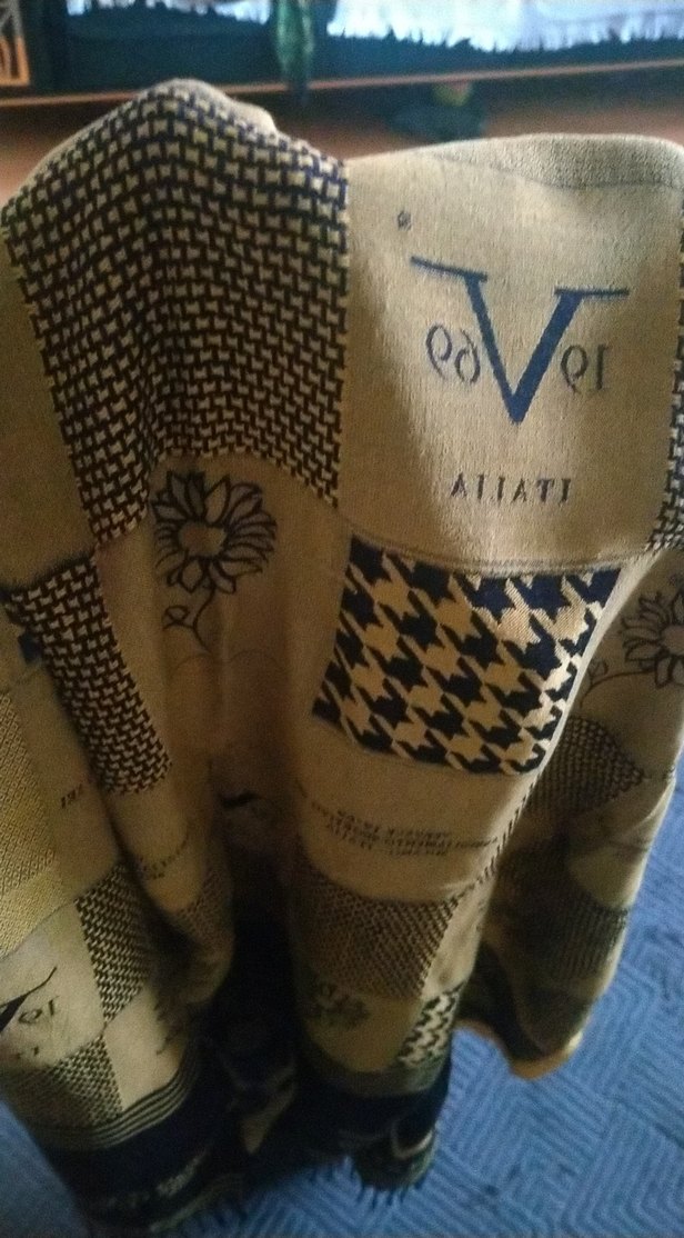 Sarı Siyah Bohem Tarz Kadın Şal - Görsel 2