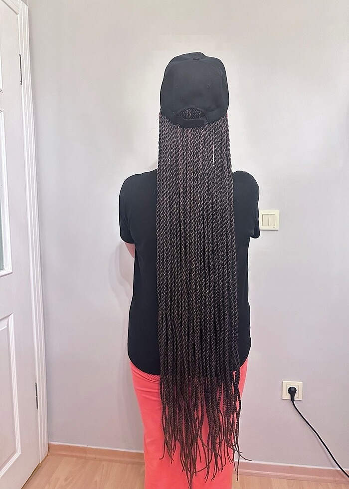 El yapımı örgü peruk - Görsel 3