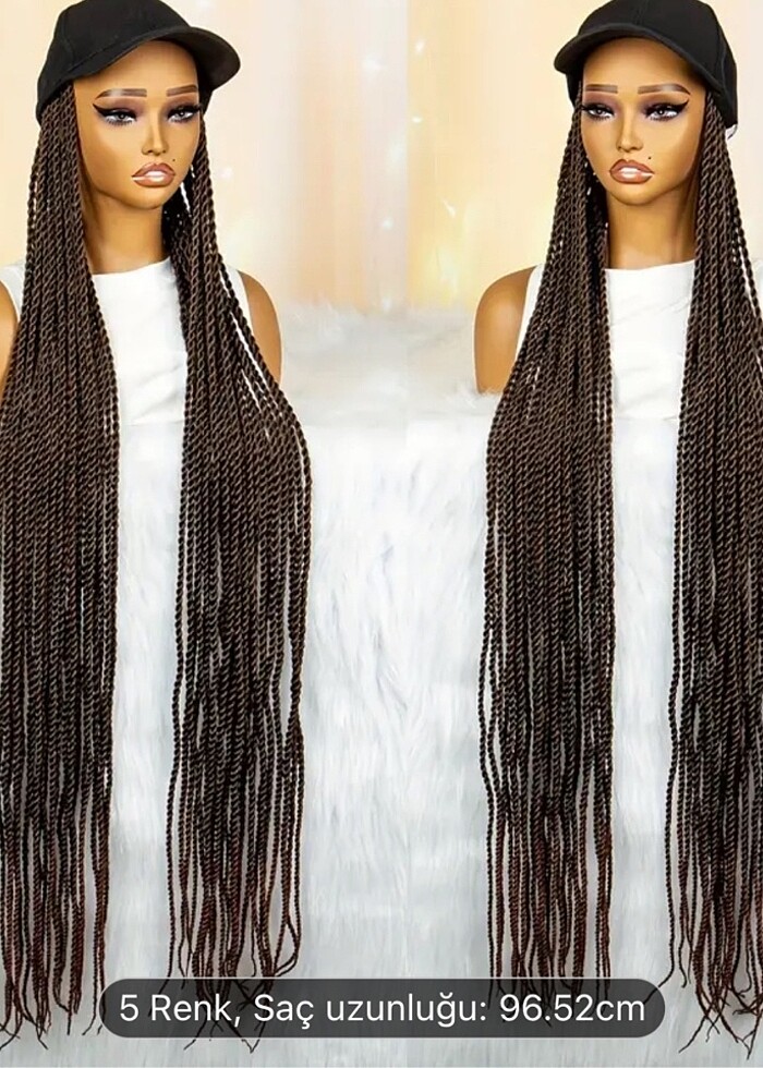 El yapımı örgü peruk - Görsel 2