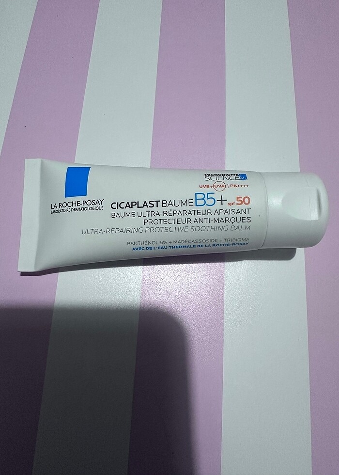 La Roche Posay Cicaplast Baume B5 SPF50+ Yatıştırıcı Ve Onarıcı  - Görsel 2