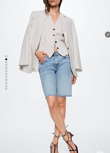 Mango jean short