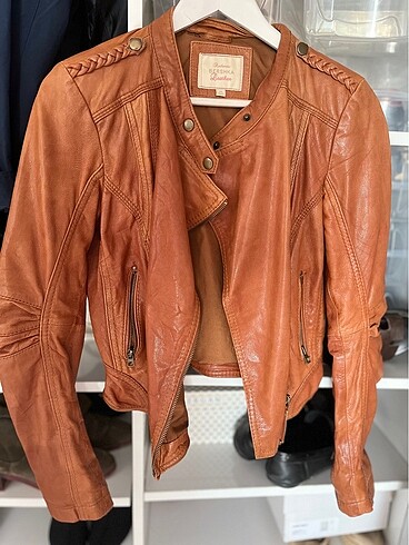 Bershka deri ceket