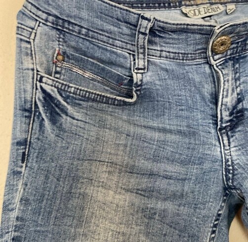 26 Beden mavi Renk Pantolon