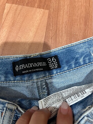 s Beden mavi Renk Stradivarius d96 jean