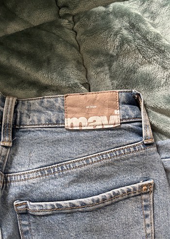 Mavi jean mom jean - Görsel 4