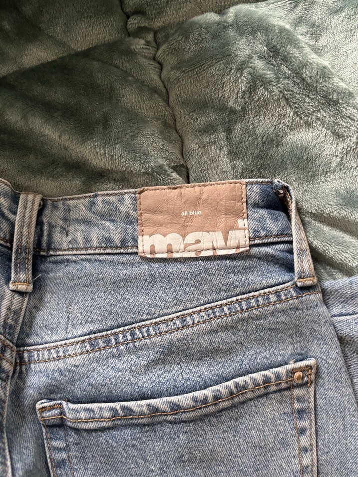 Mavi jean mom jean - Görsel 4