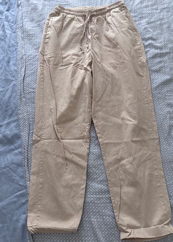 LC Waikiki Bej Keten Pantolon