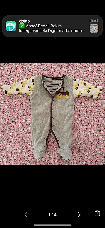 Mothercare bebek tulum