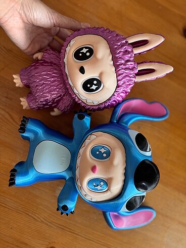 Beden Renk Stitch labubu