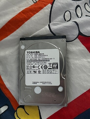Toshiba Disk Drive MQ01ABD075