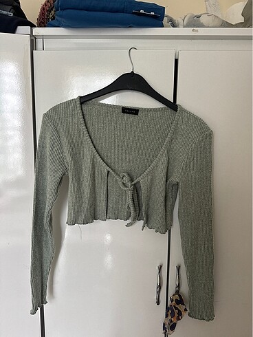 Topshop crop hırka