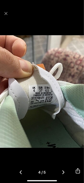 37 Beden çeşitli Renk Puma 37 numara ayakkabı