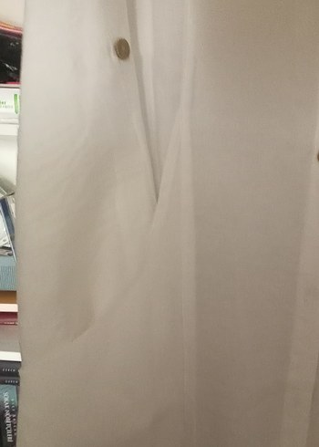 Uzun Beyaz ayrobin Bohem tunik &kap - Görsel 10