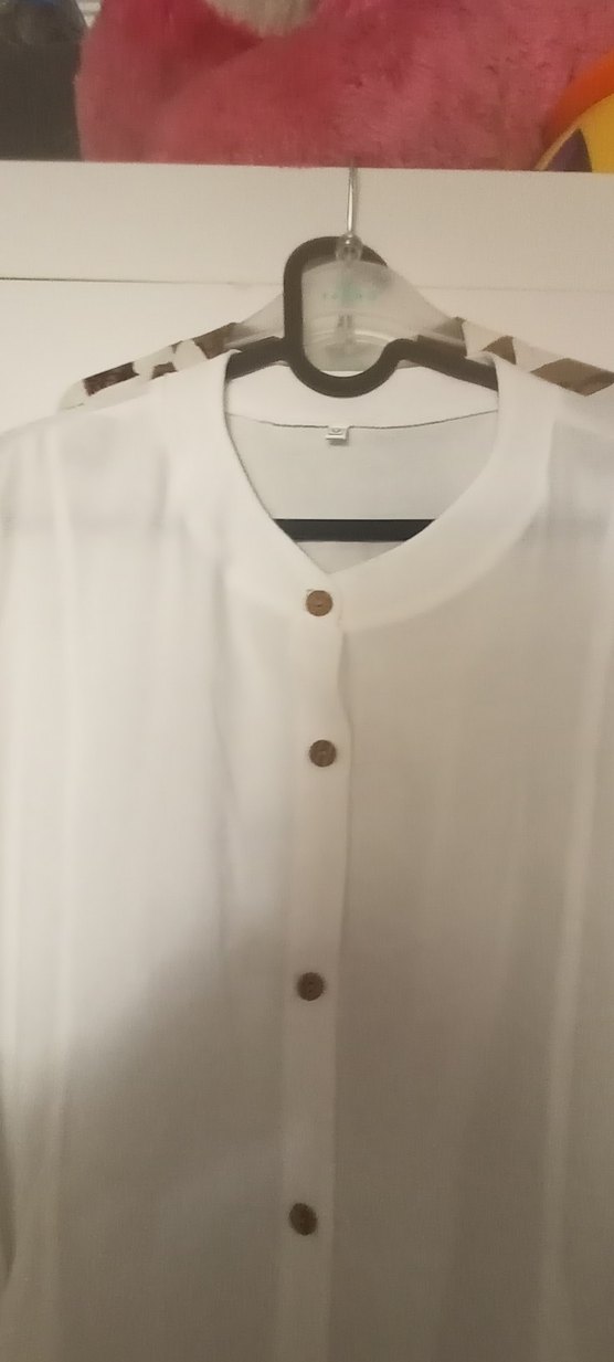 Uzun Beyaz ayrobin Bohem tunik &kap - Görsel 5