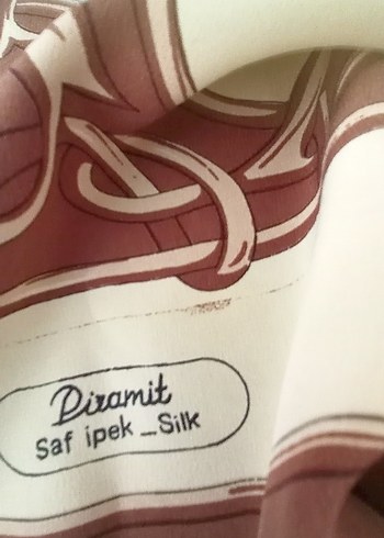 Diğer Bordo Bohem Tarzı İpek piramit marka eşarp