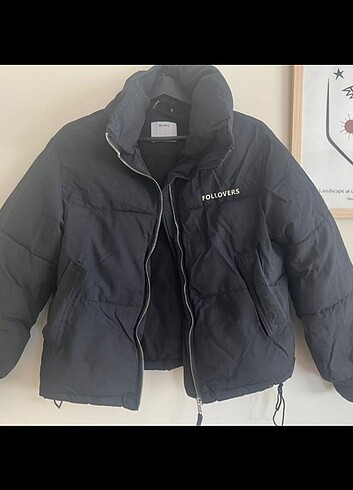 m Beden Bershka şişme mont 