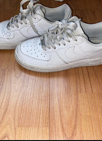 38,5 Beden beyaz Renk Nike airforce orjinal 