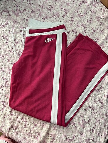 nike dusuk bel pembe esofman