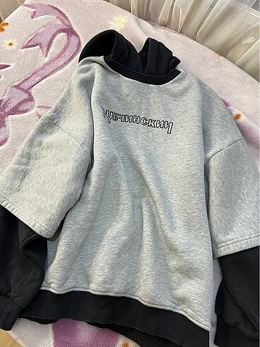 oversize kalın sweatshrt