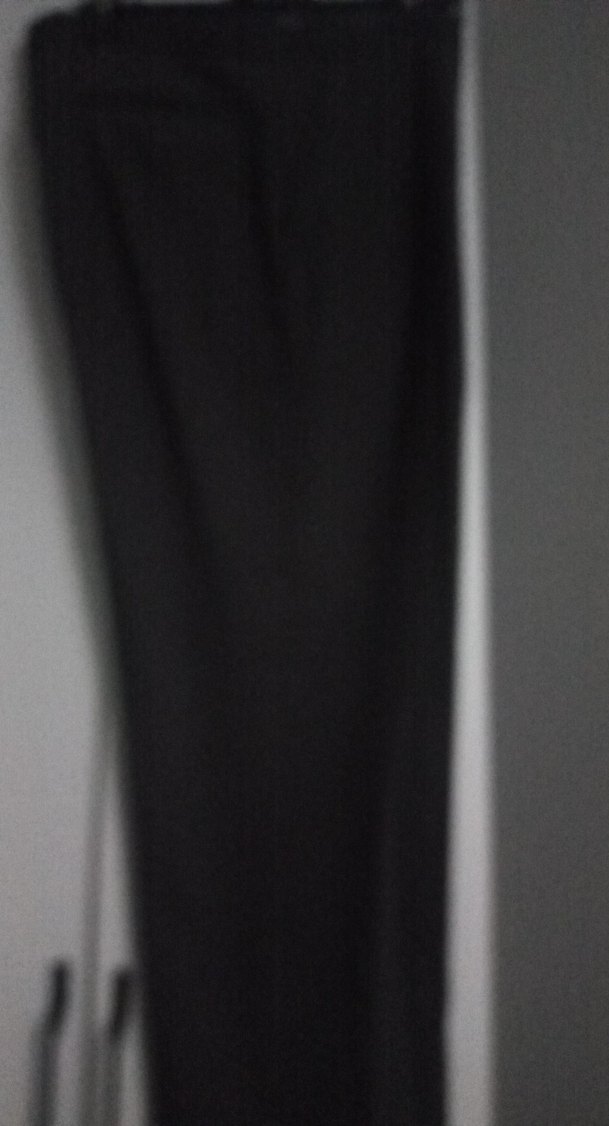 Siyah Kadın Uzun Kesim Kumaş Pantolon - Görsel 2