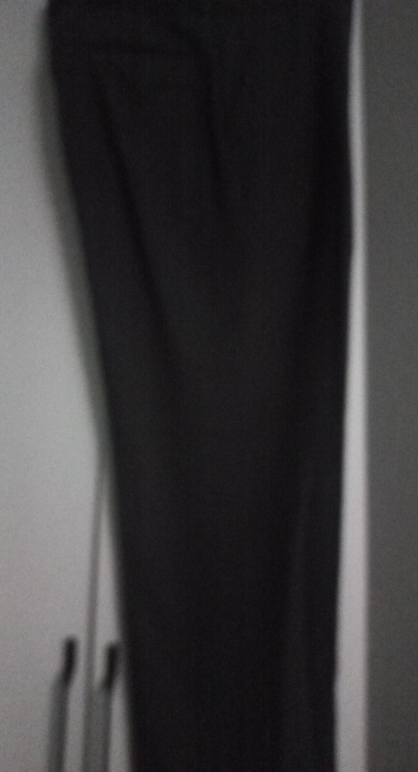 Siyah Kadın Uzun Kesim Kumaş Pantolon - Görsel 3