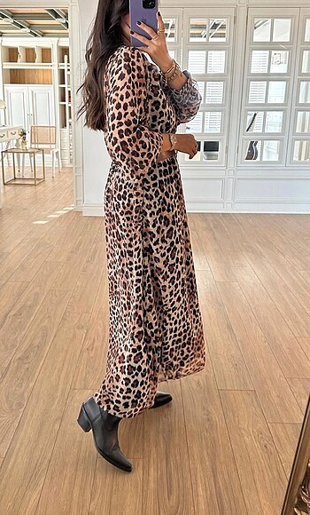 ipekyol Leopar elbise