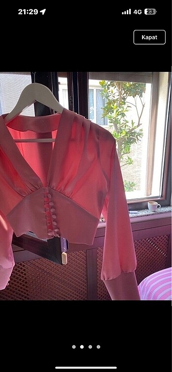 Zara Saten bluz