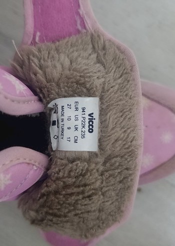 Kız Çocuk Pembe Polar Botlar - Görsel 4