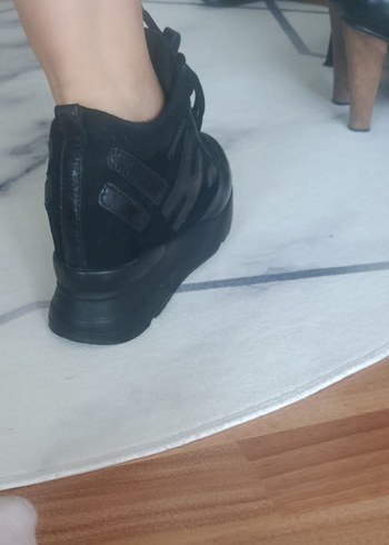 içinden topuklu ayakkabı - Görsel 7