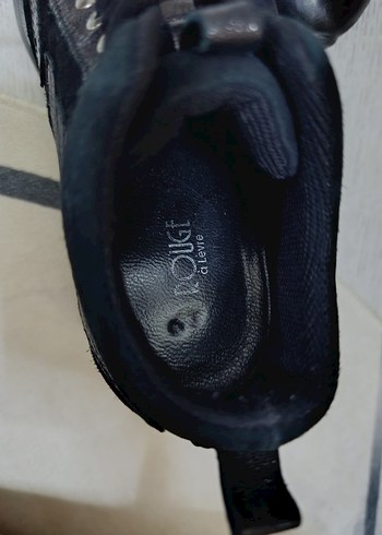 içinden topuklu ayakkabı - Görsel 6