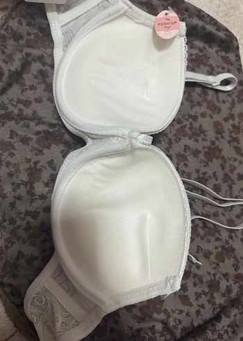 Bohem Tarzı Beyaz Dantelli Sütyen - Görsel 2