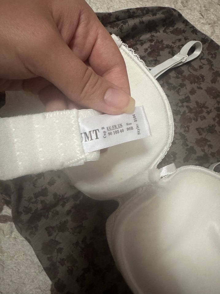 Bohem Tarzı Beyaz Dantelli Sütyen - Görsel 3