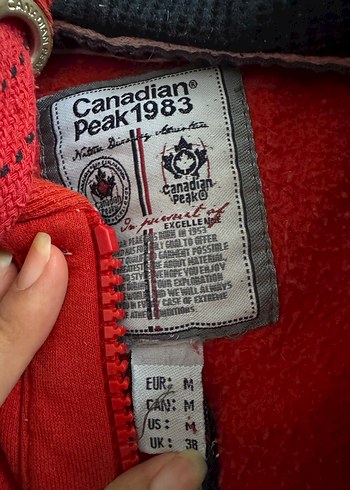 Kırmızı Kapüşonlu Nakışlı unisexs - Görsel 3