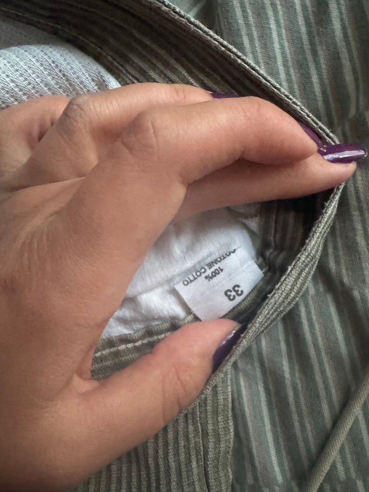 Gri Pilili Rahat Kesim Midi Kadın Jean - Görsel 3