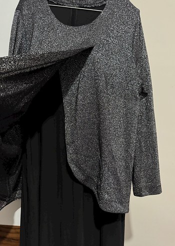 Krep kumaş elbise - Görsel 3