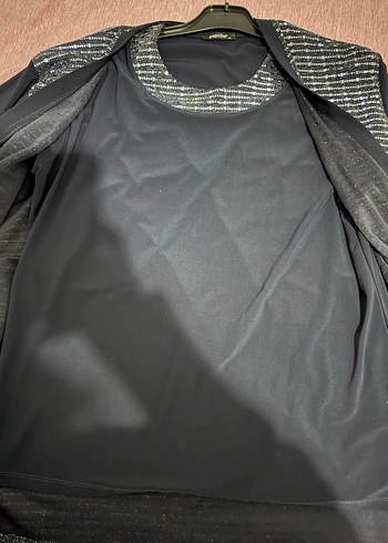 Tüpyez model iki parçadan oluşan bluz - Görsel 6