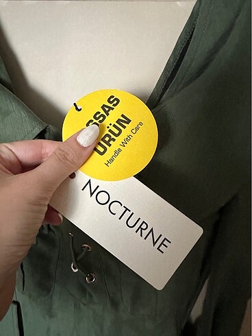 Nocturne Nocturne yeşil elbise