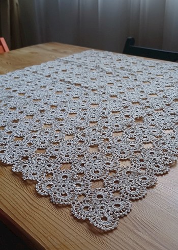 Bohem Tarzı El İşi Dantel oda takımı - Görsel 3