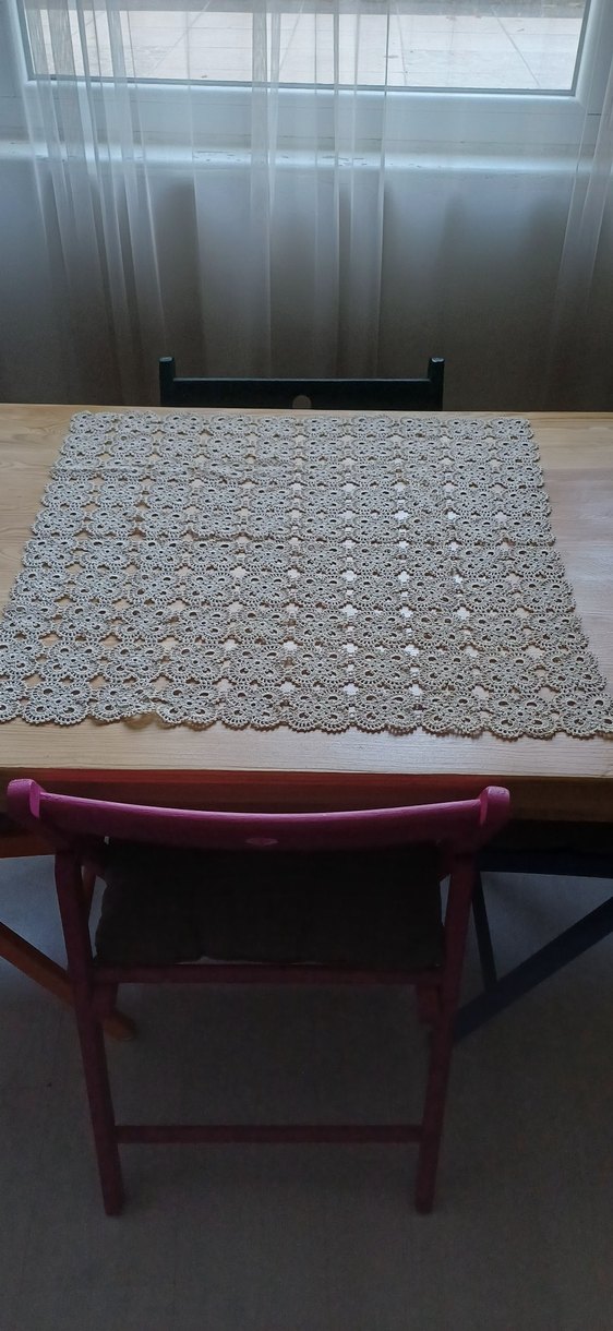 Bohem Tarzı El İşi Dantel oda takımı - Görsel 4