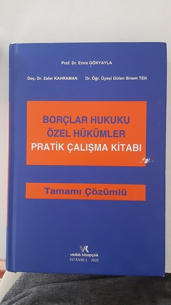 Borçlar Özel Pratik Kitabı 