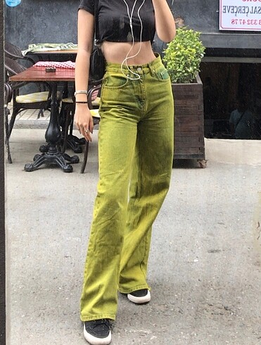 yeşil urban outfitters jean