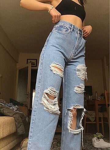 Bdg Urban Outfitters Mavi Yırtık Jean Urban Outfitters Jean / Kot %20  İndirimli - Gardrops