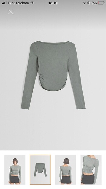 xs Beden bershka bluz