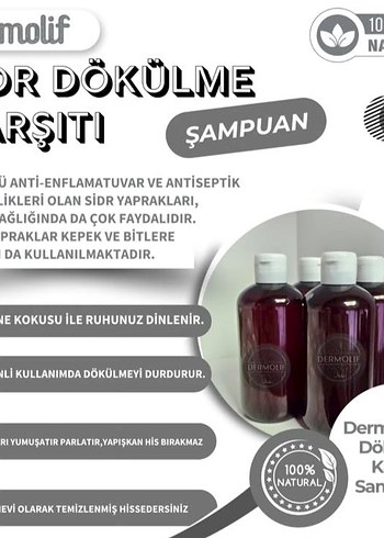 Diğer Sidir Şampuanı - Dökülme ve Kepek Karşıtı