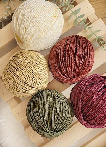 KAĞIT İP 5Lİ SET 250gr MÜRDÜM