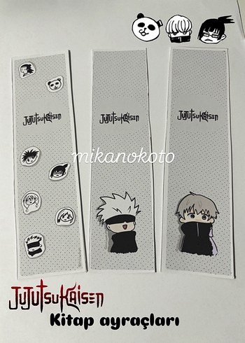 Jujutsu Kaisen Kitap Ayraçlaro