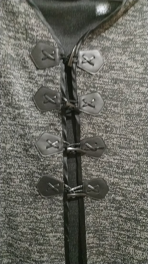 Düğmeli Gri  Kadın Hırka - Görsel 2