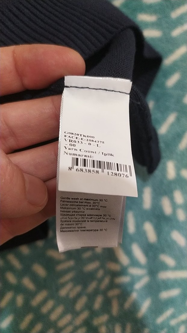 Kısa Kollu Lacivert Balıkçı Yaka Kadın Kazak - Görsel 4