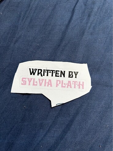 written by wes anderson,sylvia plath,sofia coppola sticker